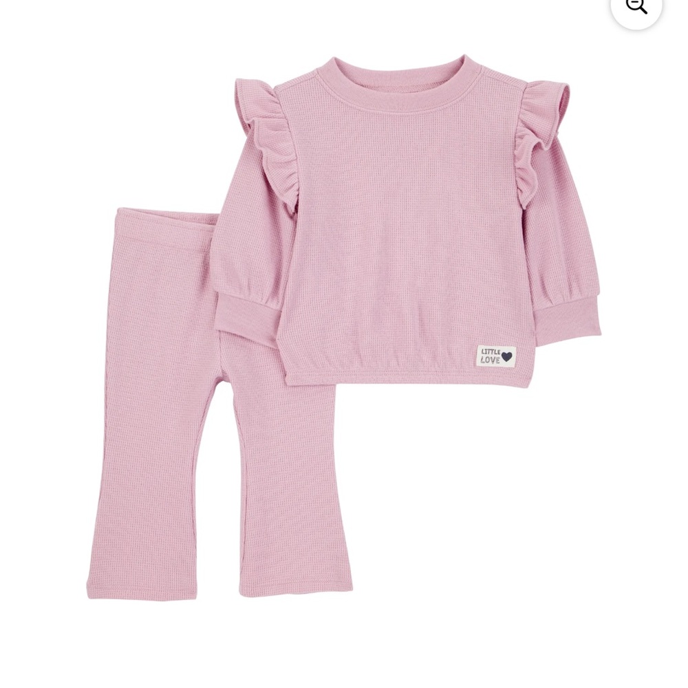 Carter's Pink baby 2 PC Matching Set 0-3 M (45)